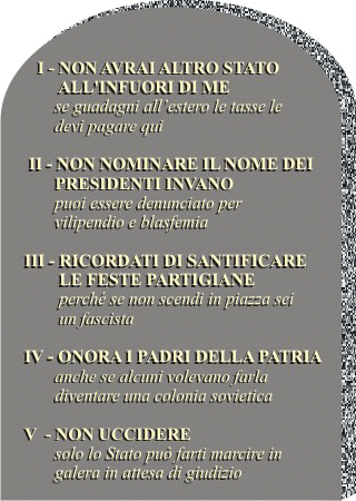 comandamenti