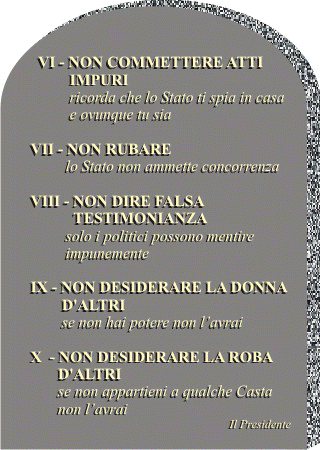 comandamenti